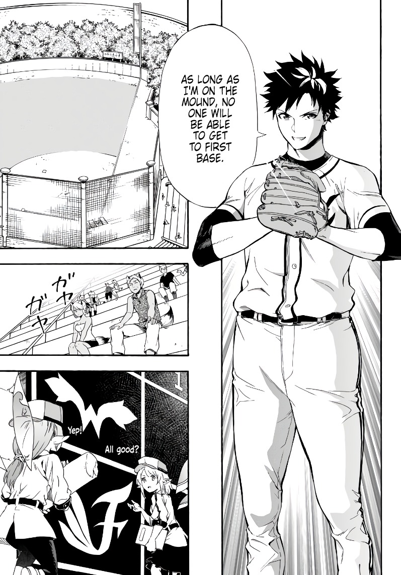 In Another World where Baseball is War, a High School Ace Player will Save a Weak Nation Chapter 4 27